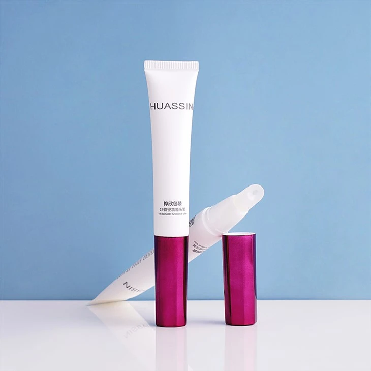 White Wholesale Makeup Empty Plastic Squeeze Tube Lip Balm Tube Lip Gloss Cream Container Tube